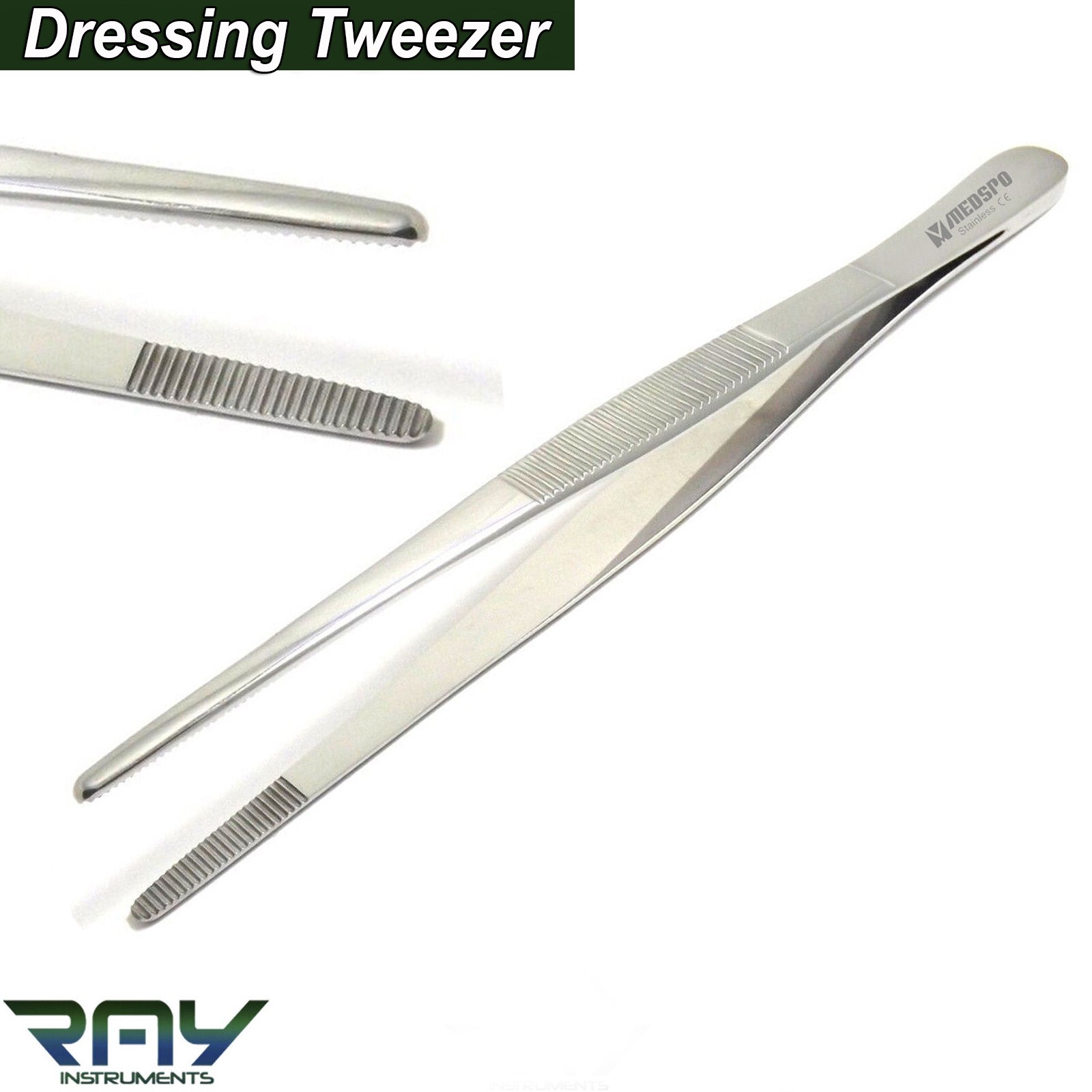 Operating Minor Surgical Instruments Tray Scissors Needle Holder Forceps Tweezer