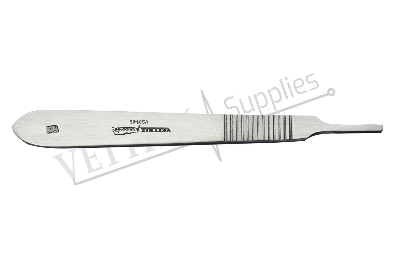 3X SCALPEL HANDLE #3 WITH RULER 12CM VETERNIARY SURGICAL INSTRUMENTS