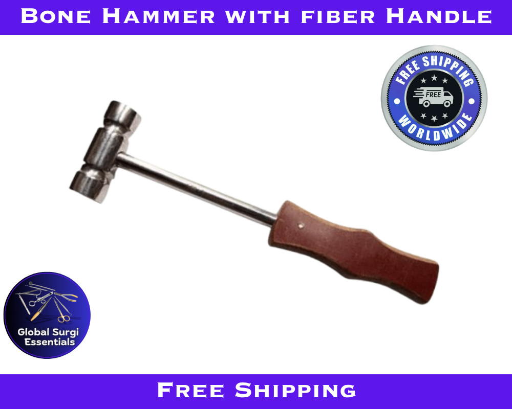 Orthopedic Bone Hammer, Fiber Handle, Veterinary, 250-800g, Free Shipping