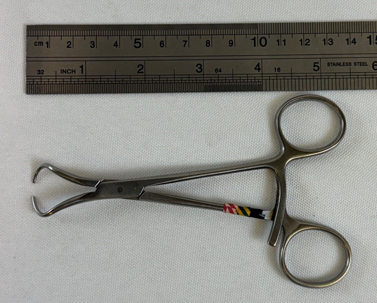 Zimmer 2480-72 Pointed Bone Reduction Forceps 5.5″ Orthopedics Trauma
