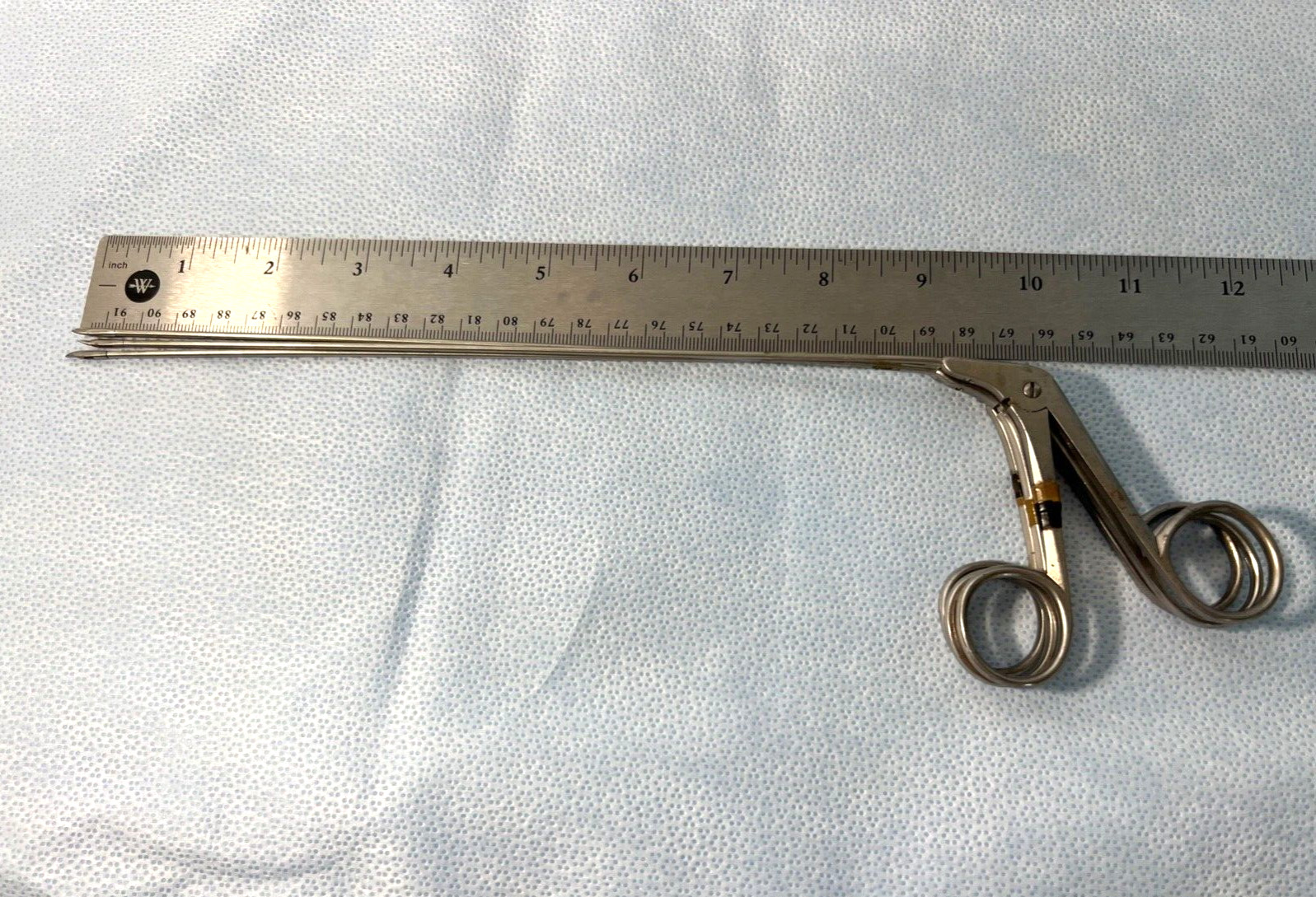 Lot Of 3 Left, Right & Straight Sharp Tip Cardiovascular Scissor Forceps