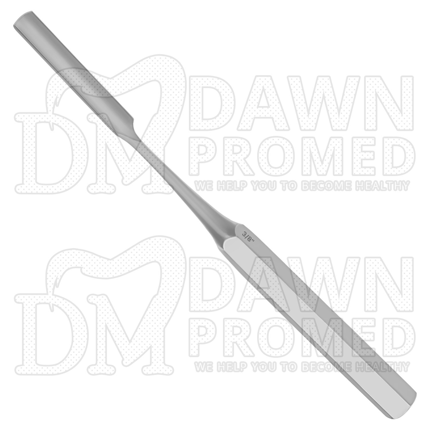 HIBBS Orthopedic Bone Gouge 9″ Straight 3/8″ Blade Surgical Instrument German Gr