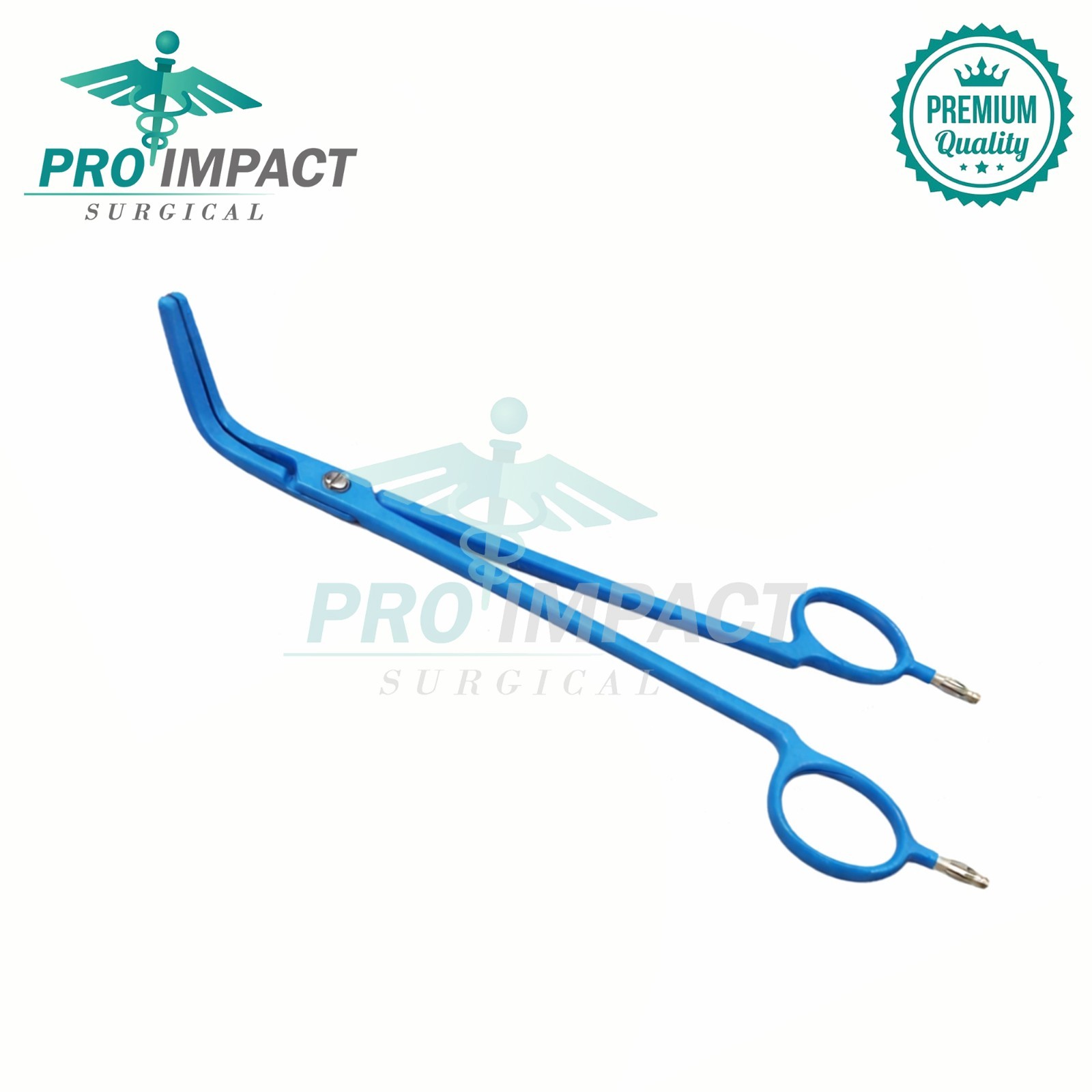 Bipolar Artery Sealer Vessel Forceps 8.5″ Curved With Cord Electro Surgical