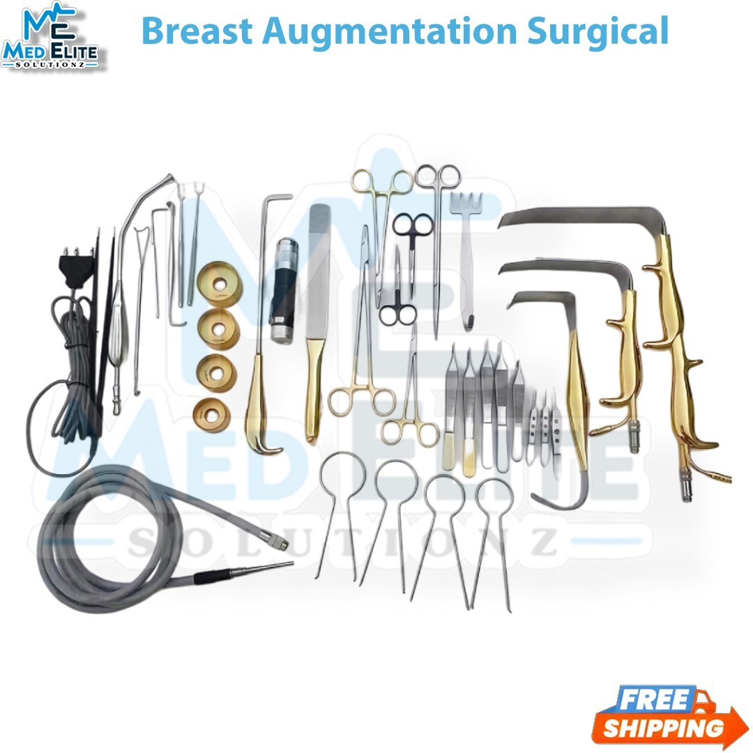 Precision Manual Breast Surgery Instrument Set for Augmentation Reduction