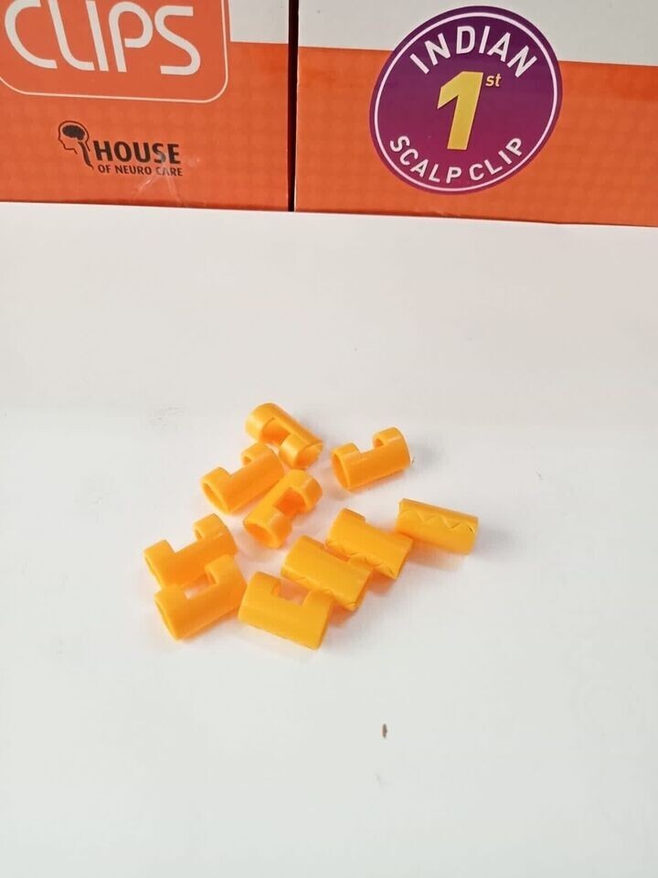 Raney Clips Disposable box of 200 clips , Raney Scalp clips Free Shipping