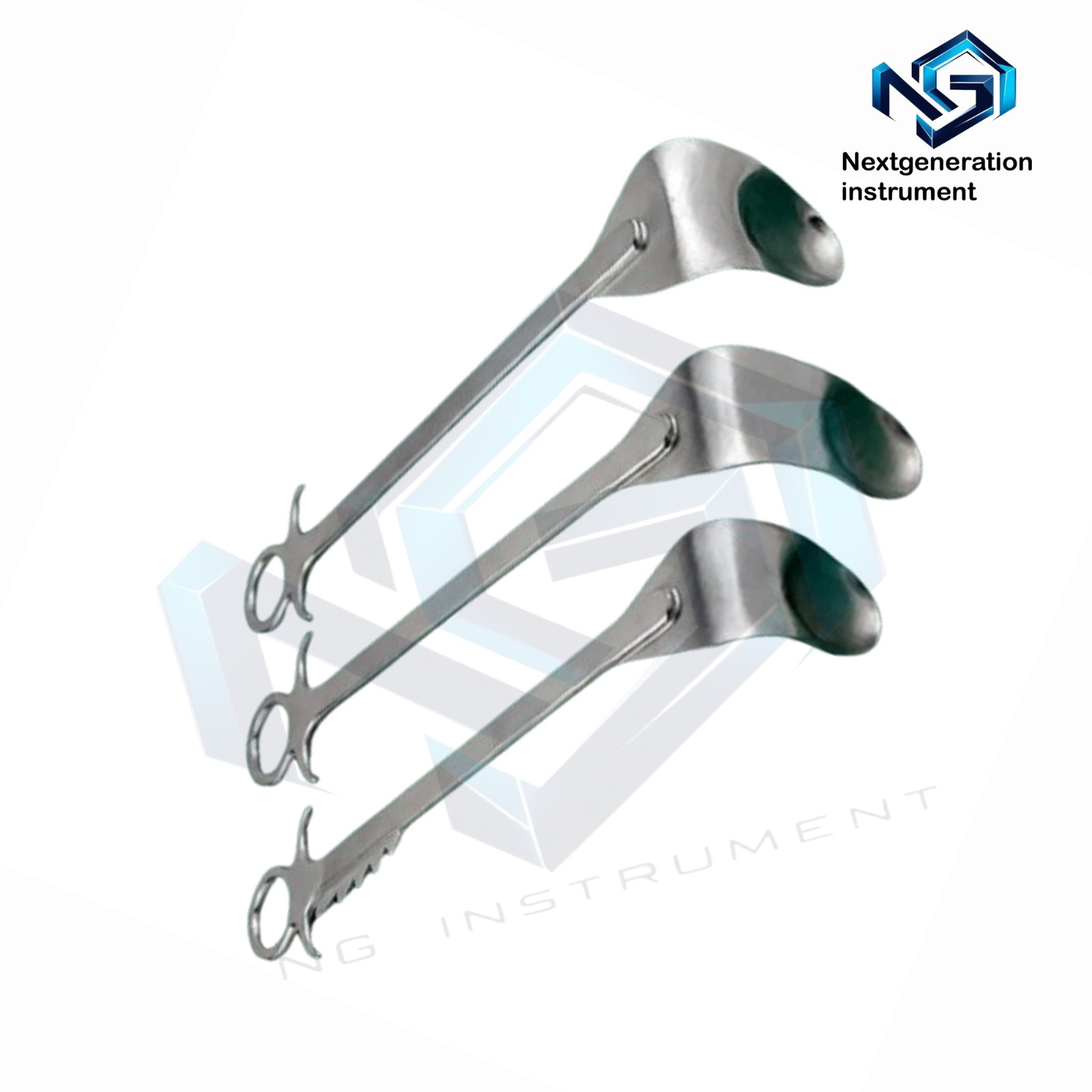 Browne Deltoid Retractor Set 45mm 55mm 3pc Orthopedic Surgical Instrument set