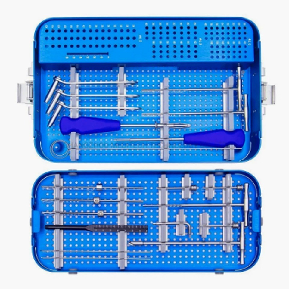 Cannulated Screw 3.5/4.0/4.5mm Orthopedic Surgical Instruments Set