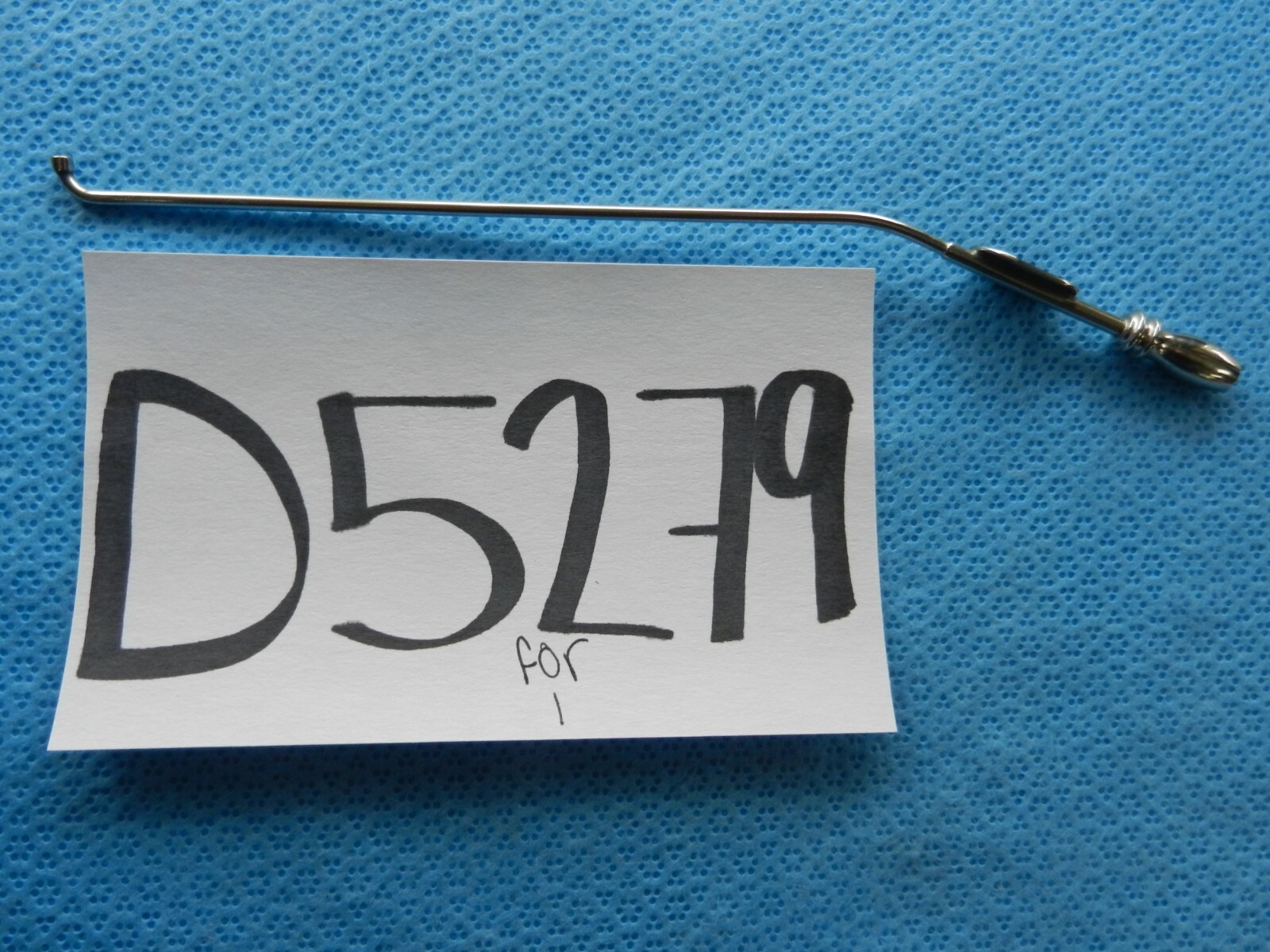 D5279 V. Mueller Rhoton Merz Protective Tip Curved Suction Tube 7fr NL3785-194