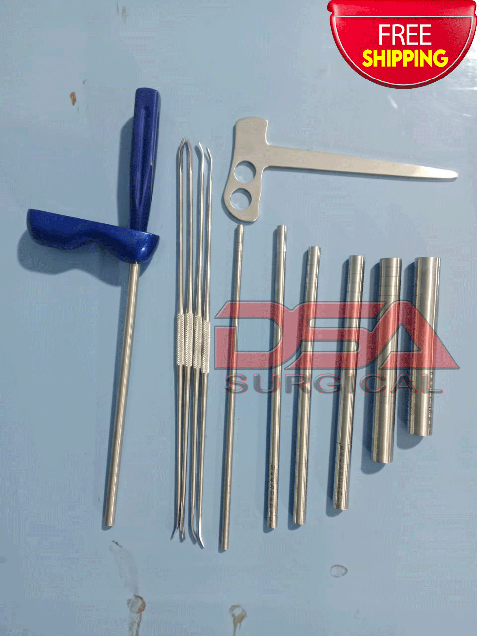 UBE Spine Surgery Instruments Orthopedic Surgical Set Of 13 Pcs