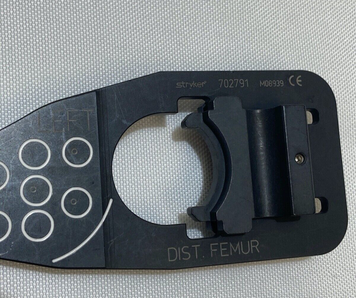 Stryker 702791 Shaft Hole Locator Distal Femur L & R AxSOS Trial Orthopedics