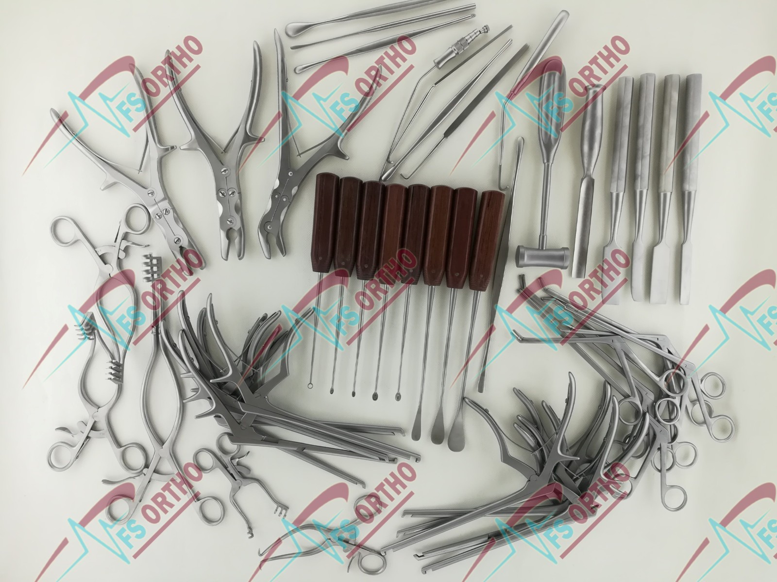 Laminectomy Complete Instrument Set Of 47 PCs Spine Orthopedic Instrument