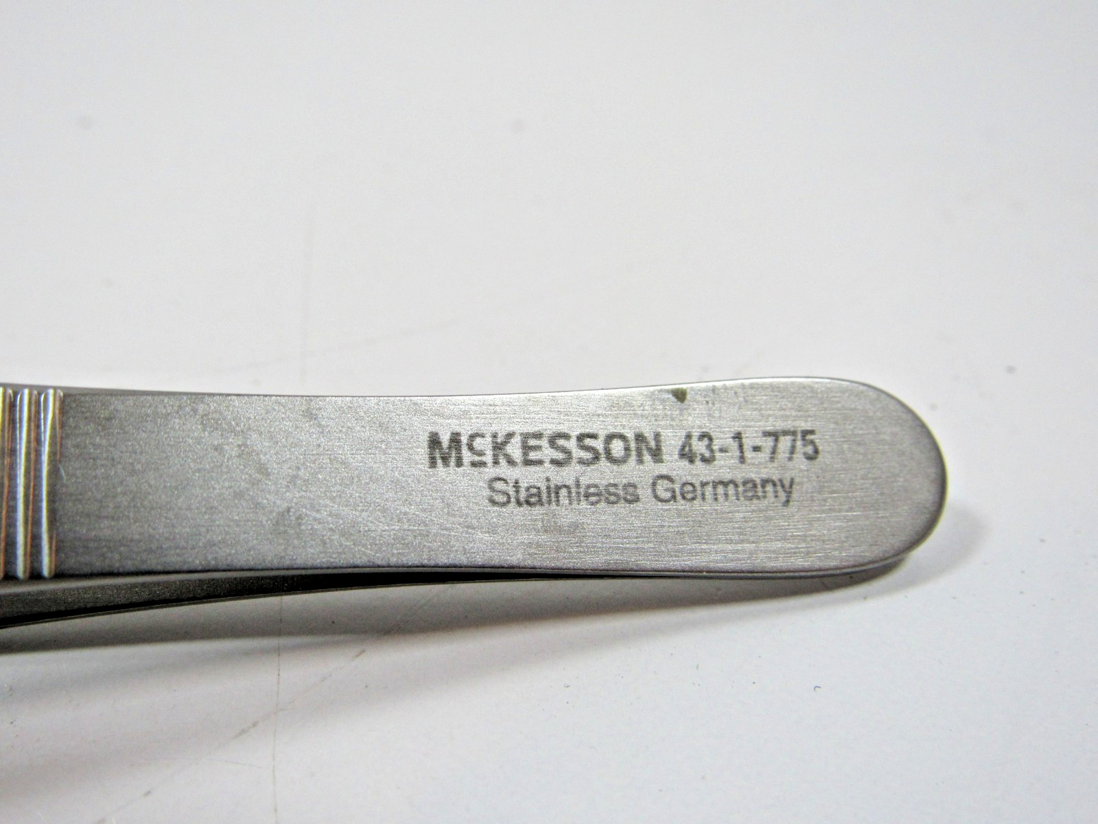 Tissue Forceps McKesson Argent Adson 4-3/4 Inch Length 43-1-775 #ML-25