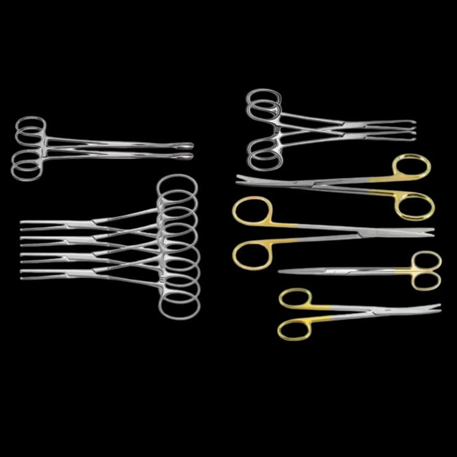 General Surgery Instrument Set of 71 Professional Stainless Steel Surgical Tools