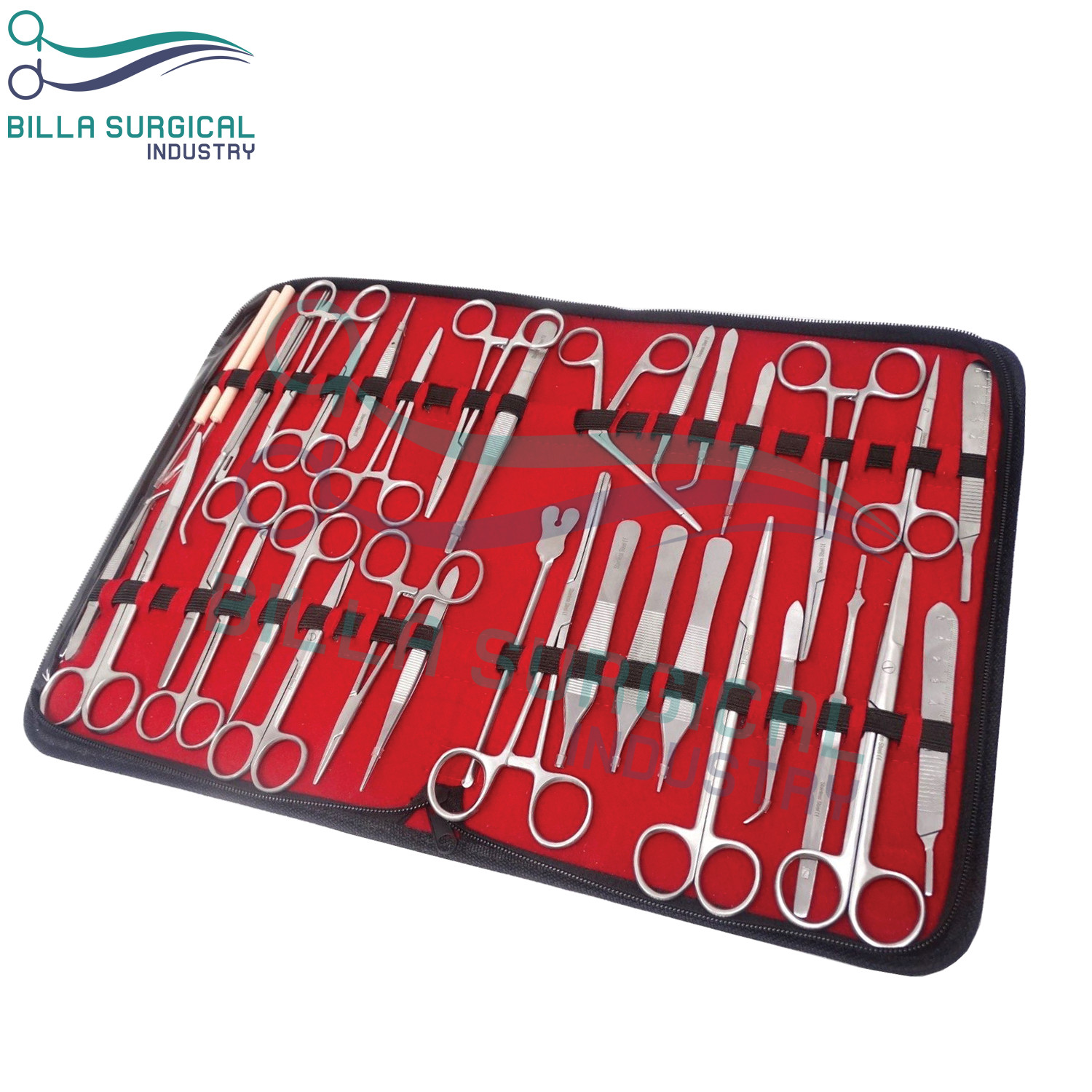 37 Pc Us Military Field Minor Surgery Kit Surgical Instruments Forceps Scissors