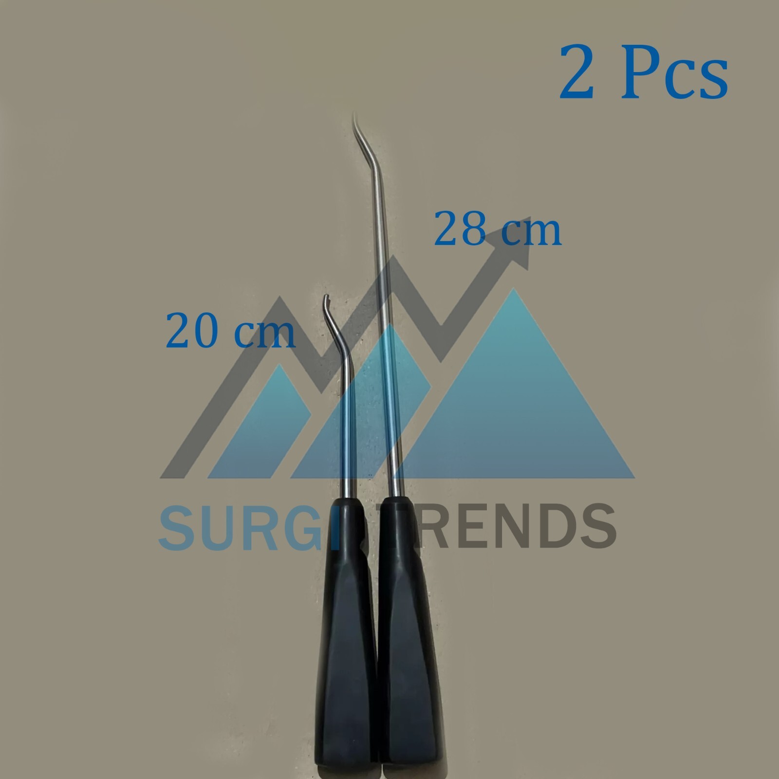 Ventura Surgical Veterinary Instruments, Stifle Thrust Levers in 20cm and 28cm