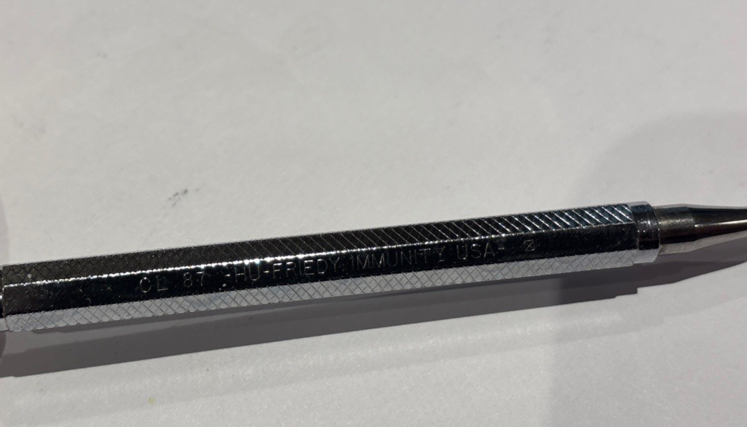 Hu-Friedy CL87 Surgical Curette Lucas Double End USA