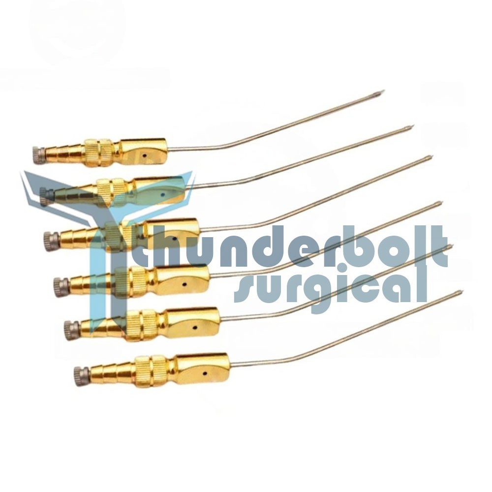 Frazier Suction Tubes with Tip Size 4 to 14Fr 6 PCs Set Surgical Instruments Set