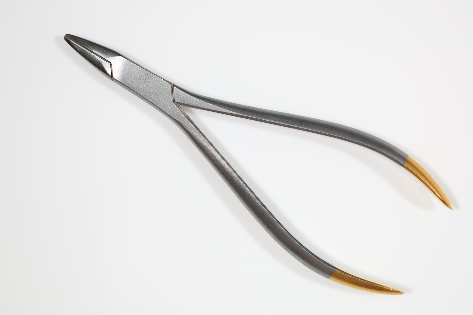 W. Lorenz 01-7465 Plate Bending Plier, Straight, Smooth Jaw, TC, 5in