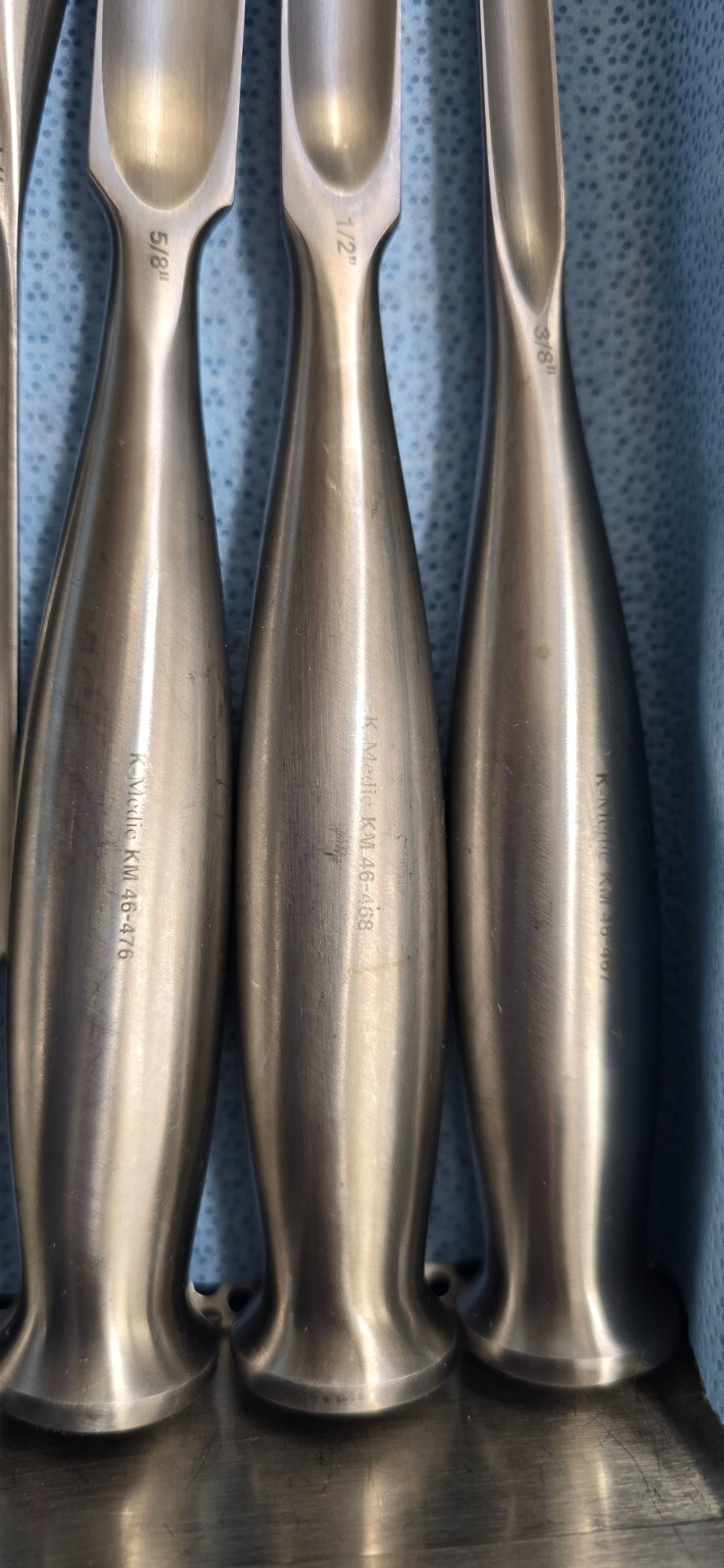 K-Medic Surgical Orthopedic Smith-Peterson Gouges Straight Set of 7