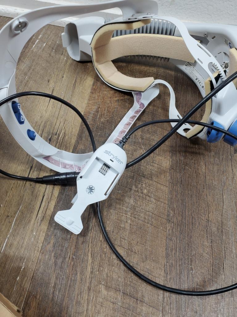 M859♻ Stryker Instr. 0408-600-000 Flyte Helmet W/ 408-600-300 Flyte Power Cord ♻