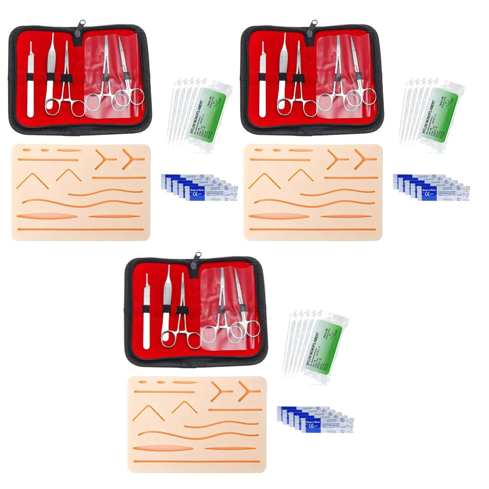 Suture Practice Kit for Medical Students – 1-4 Set Surgical Training Tools
