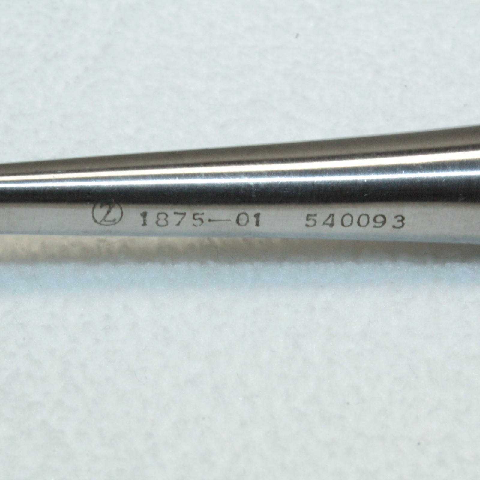Zimmer 1875-01 Right Hand Orthopedic Facet Rasp w/ Angled Tip 11.75″ Germany
