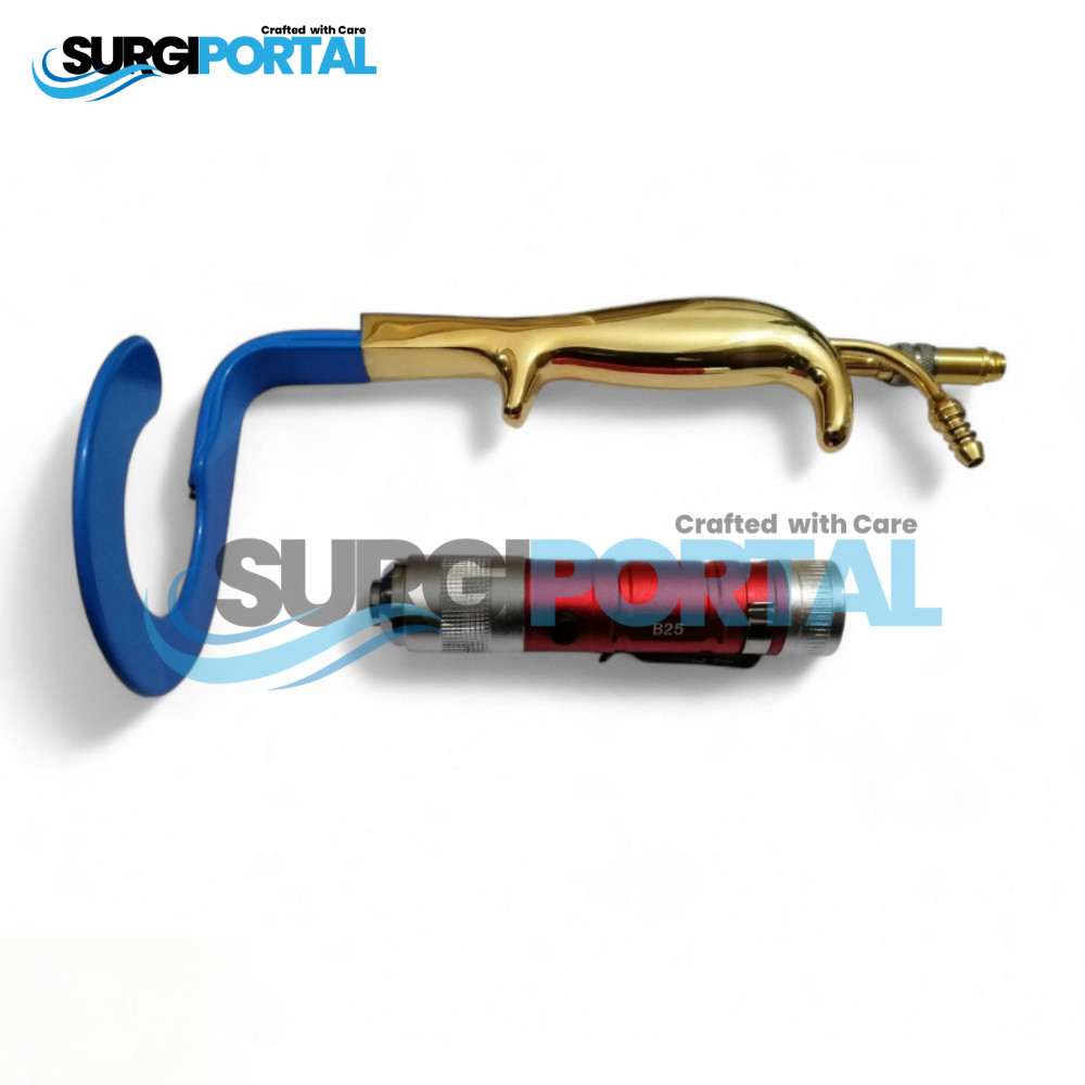 C-Circular Ring Breast Retractors Fiber optic insulated Blade