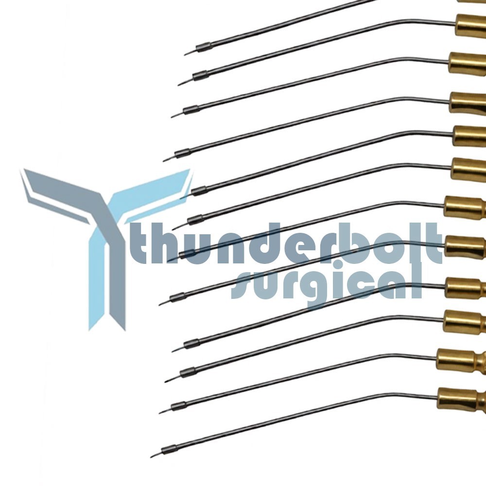 Frazier Suction Tube Set | Atraumatic Tips Surgical Instruments 12-Piece
