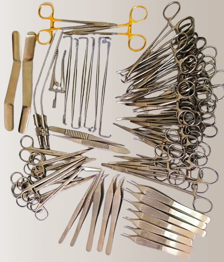 72 Pcs Plastic Surgery Surgical instruments Kit