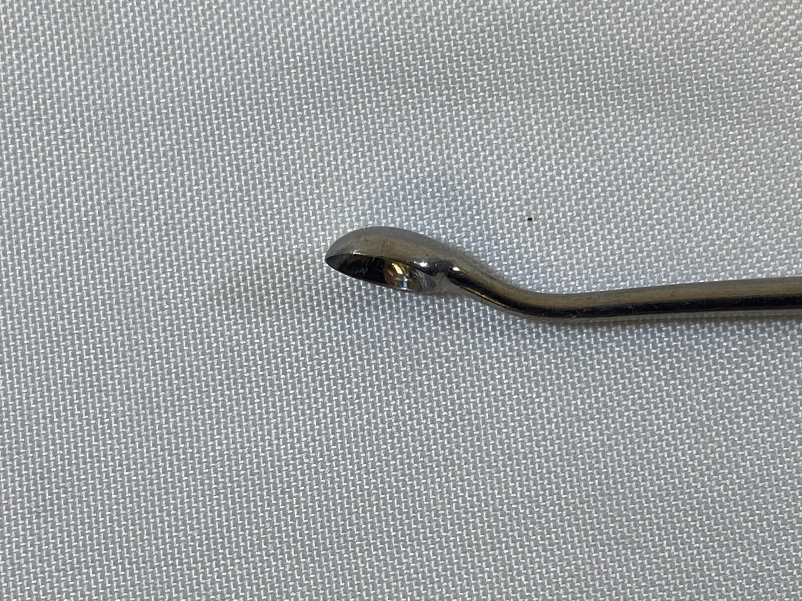 Offset Angled Oval Cup Curette 5mm x 27cm Orthopedic
