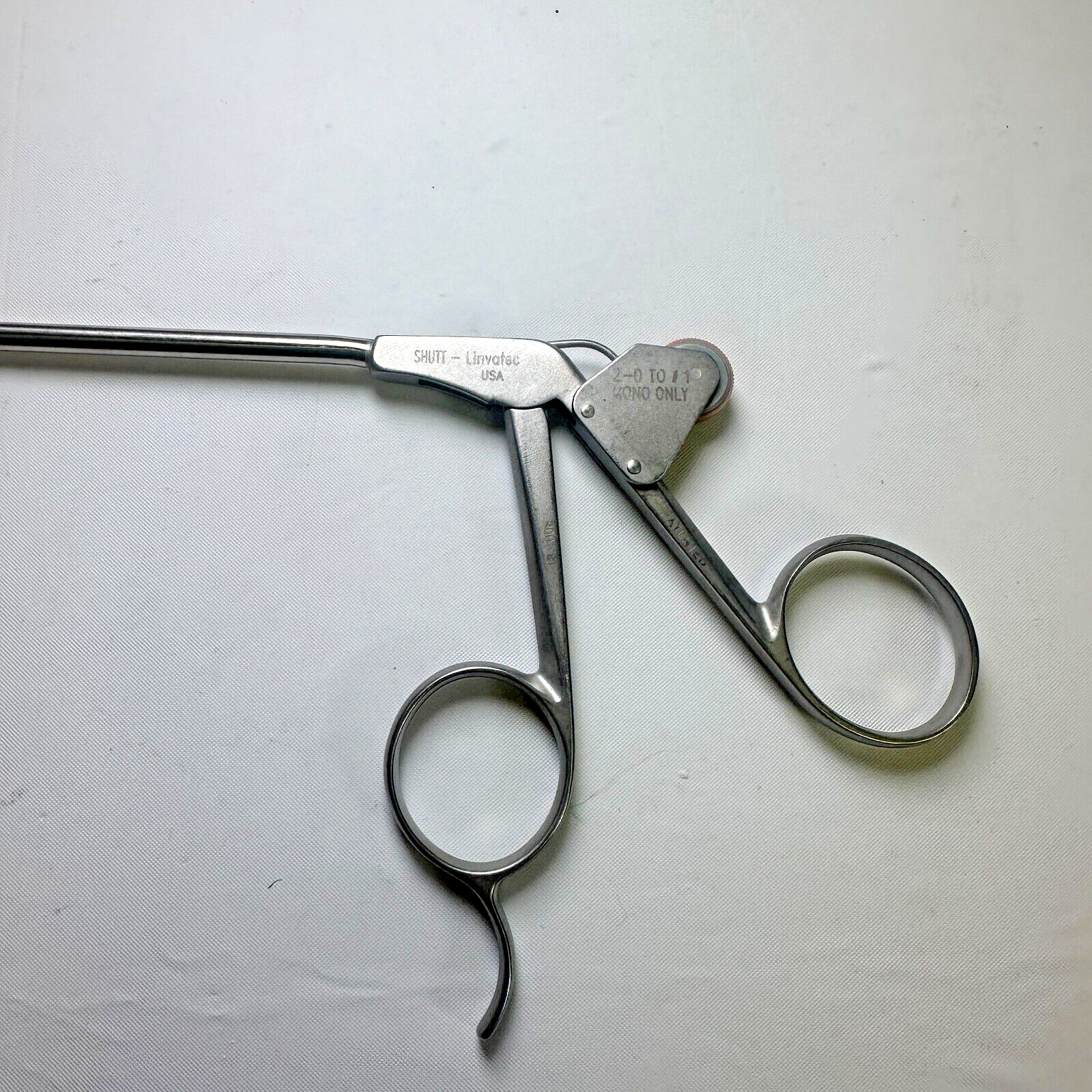 SHUTT-Linvatec 18.1008 Suture Punch, Straight, Slotted Jaw