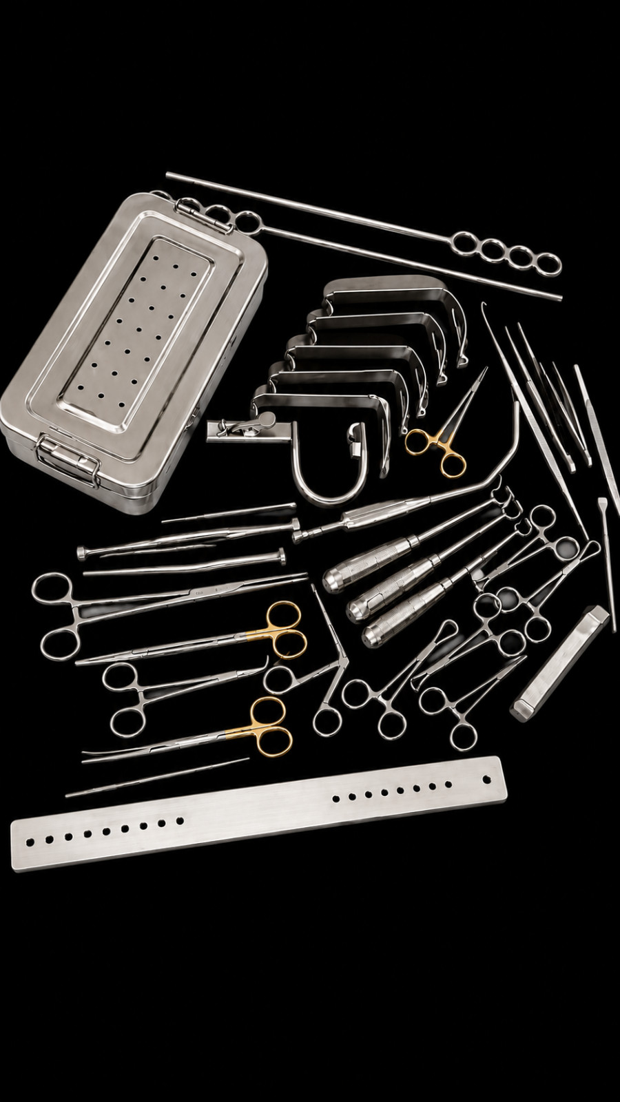 ENT Surgical Tonsillectomy Kit 27 Pieces Professional Instruments