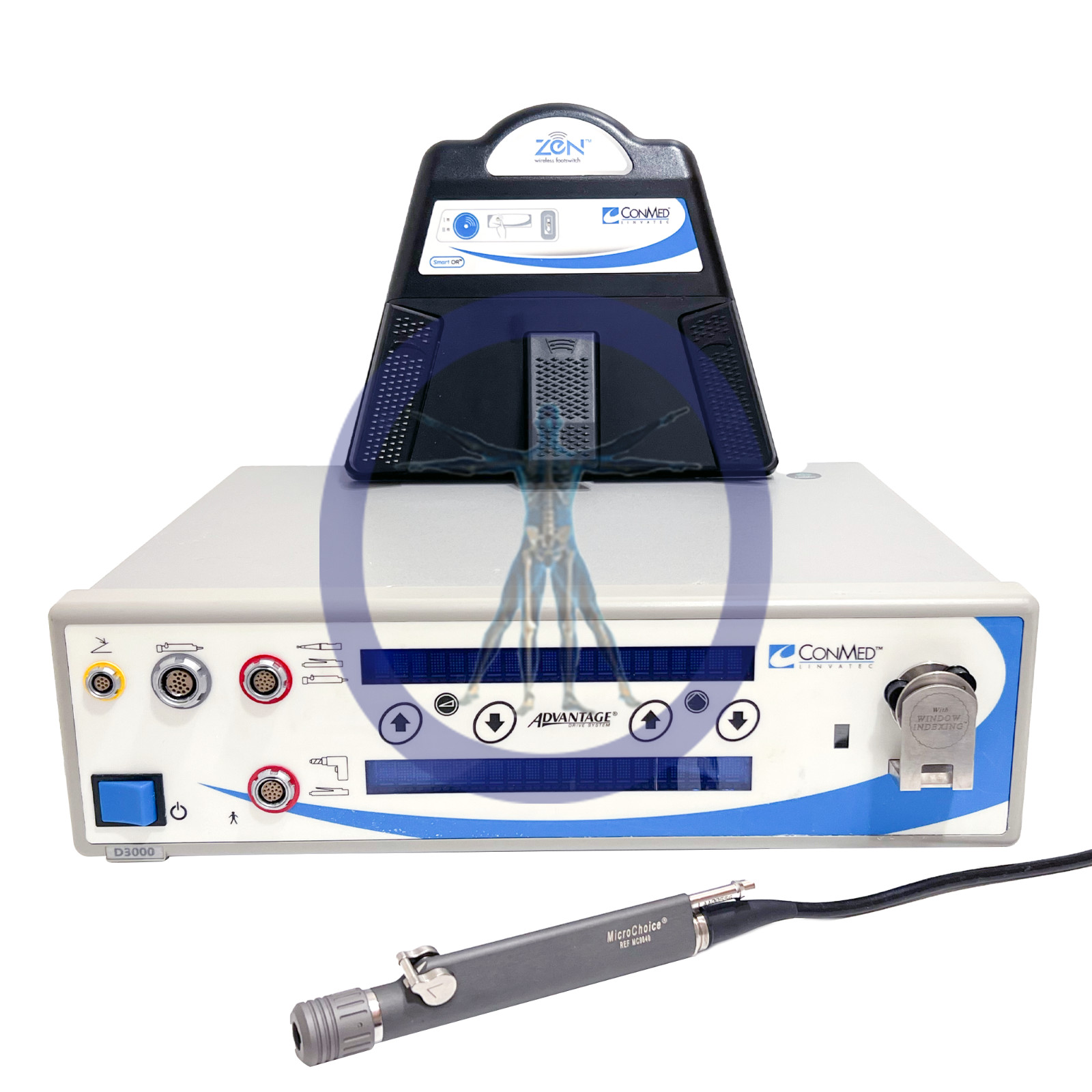 Conmed/Linvatec D3000 Console & Micro Choice Shaver *With 3 Month Warranty*