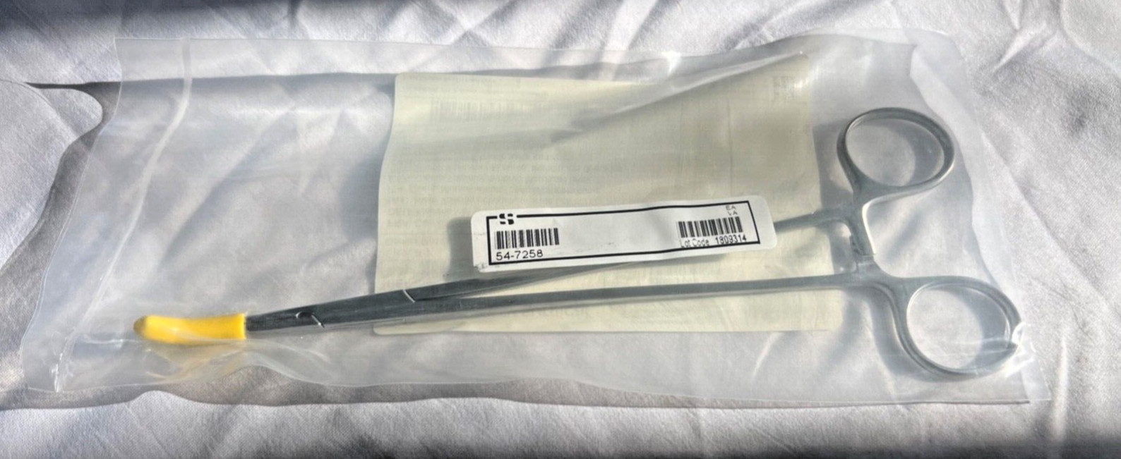 Symmetry Surgical 54-7258 Gemini-Mixter Clamp Full Curve Delicate Jaws 9″ Length