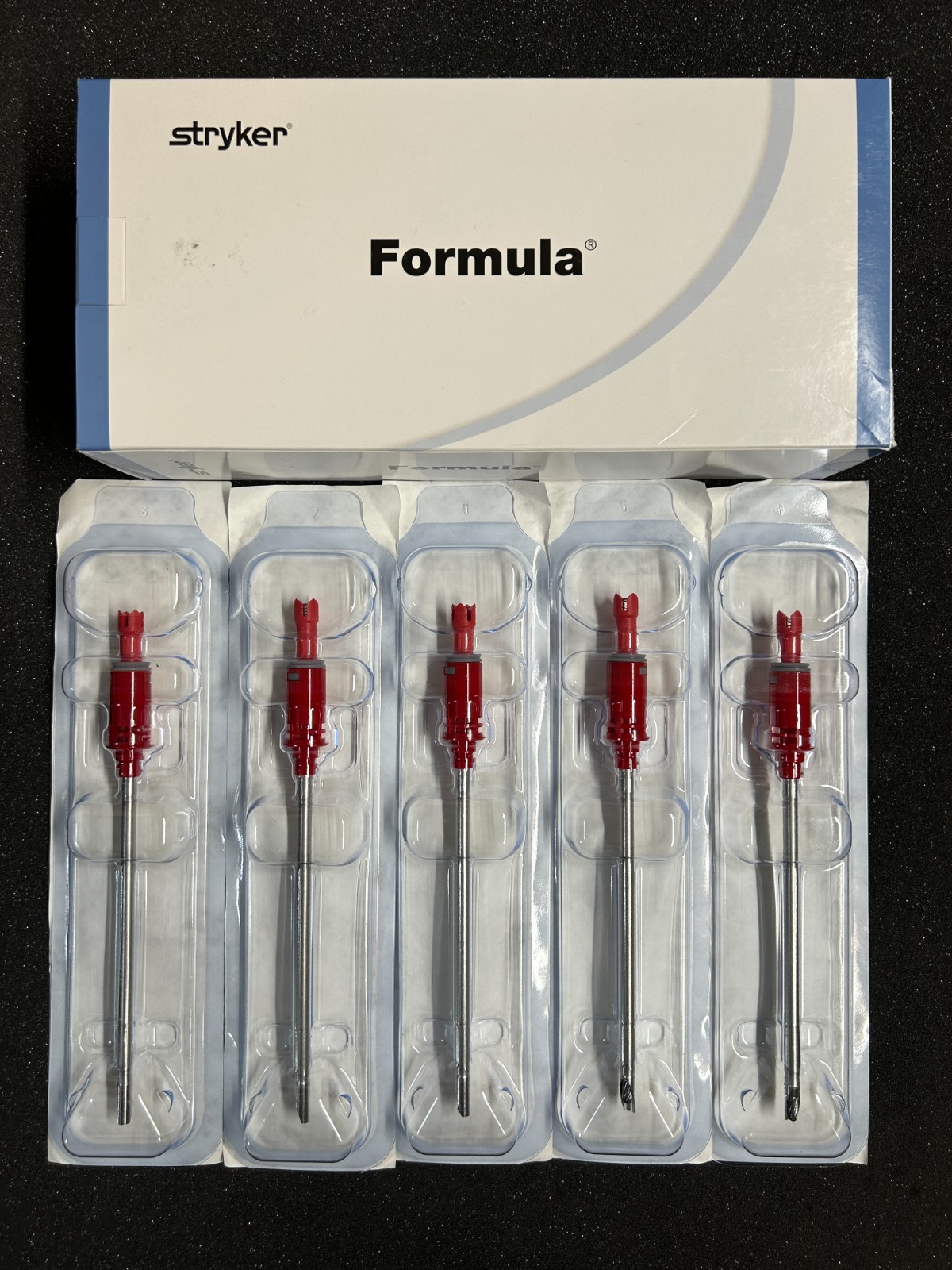 Stryker Formula Standard 12 Flute Barrel Blade BOX OF 5 Shaver Blades 2028