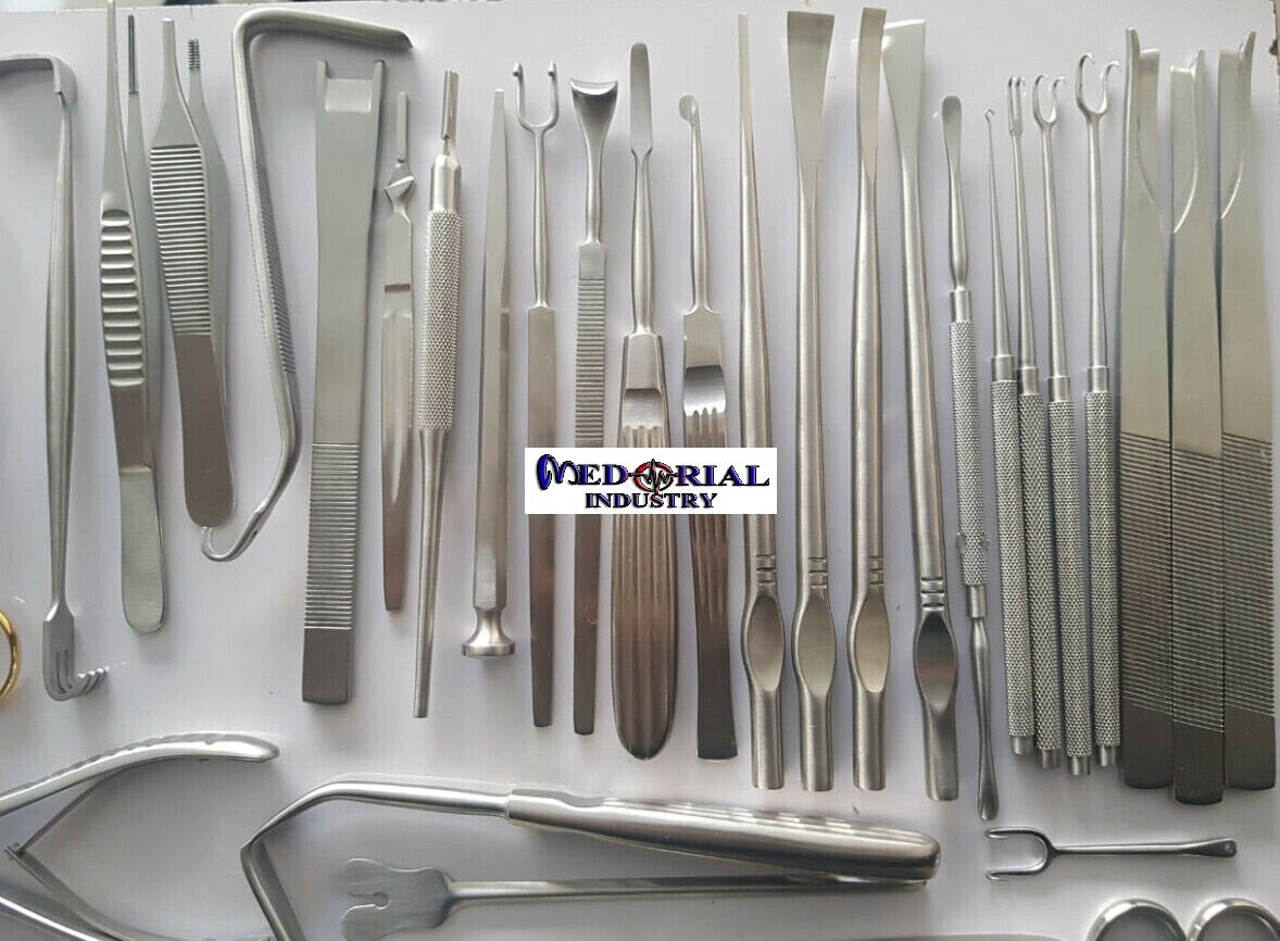 Rhinoplasty Plastic Surgery Set of 53 Pcs,Surgery Instruments