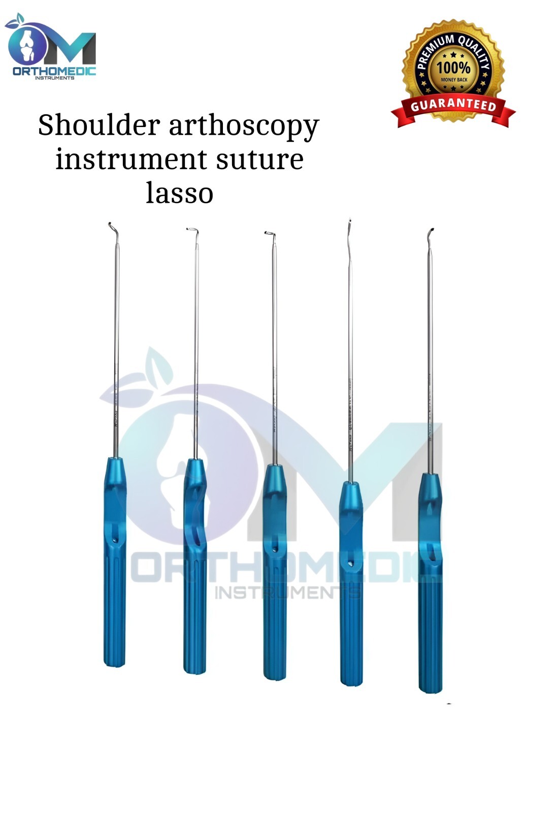 Shoulder arthroscopy instruments Suture Lasso arthroscopy suture passer shoulder
