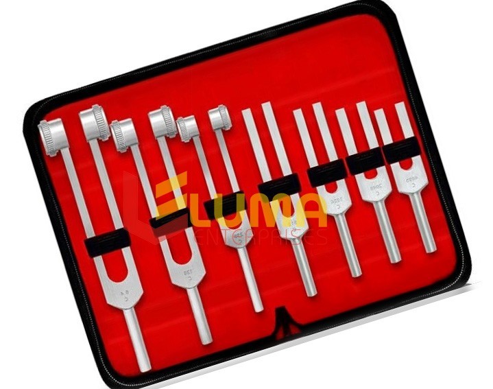 7 Tuning Fork Set Medical Surgical Chiropractic Physical Diagnostic instruments