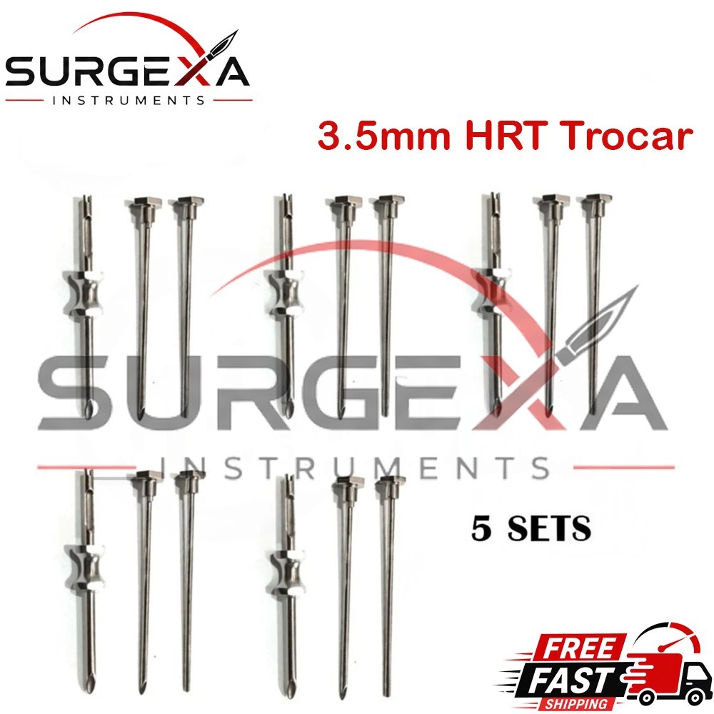 HRT Trocar 3.5mm Hormone Replacement Pellet Insertion Trocars 5 Sets