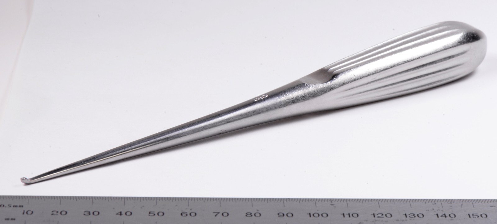 Lot of 6 Brun Bone Curettes Sizes #2 #3 #5 Orthopedic Surgical Germany Stainless