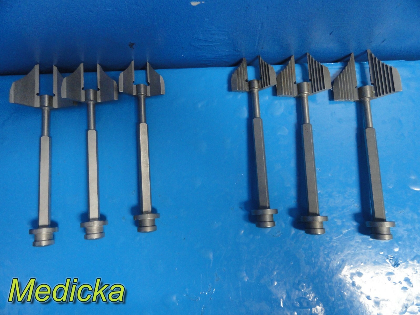 6X Stryker Howmedica Osteonics Assorted Orthopedic Press Fit + Cement ~ 19502