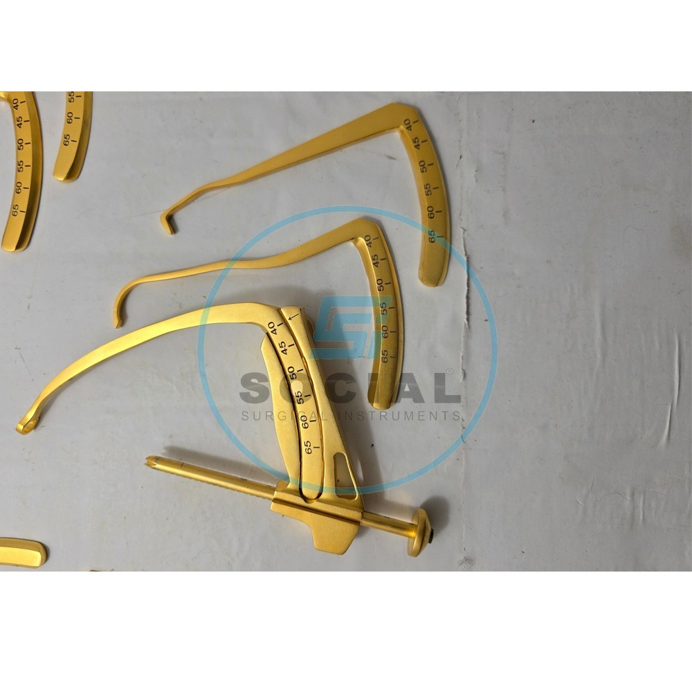 ACL PCL Jig Set Orthopedic Instrument for ACL Elbow and PCL Tibial Aimer, 5-Pcs