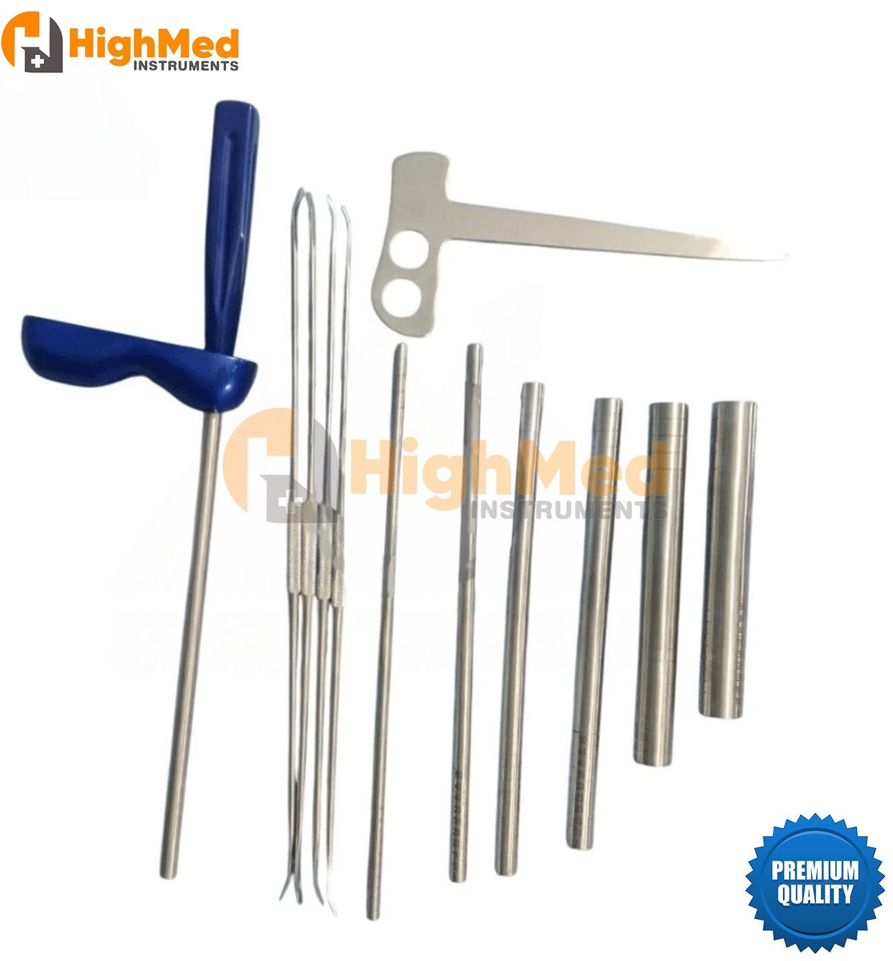 UBE Spine Surgery Instruments Orthopedic Surgical Set Of 13 Pieces