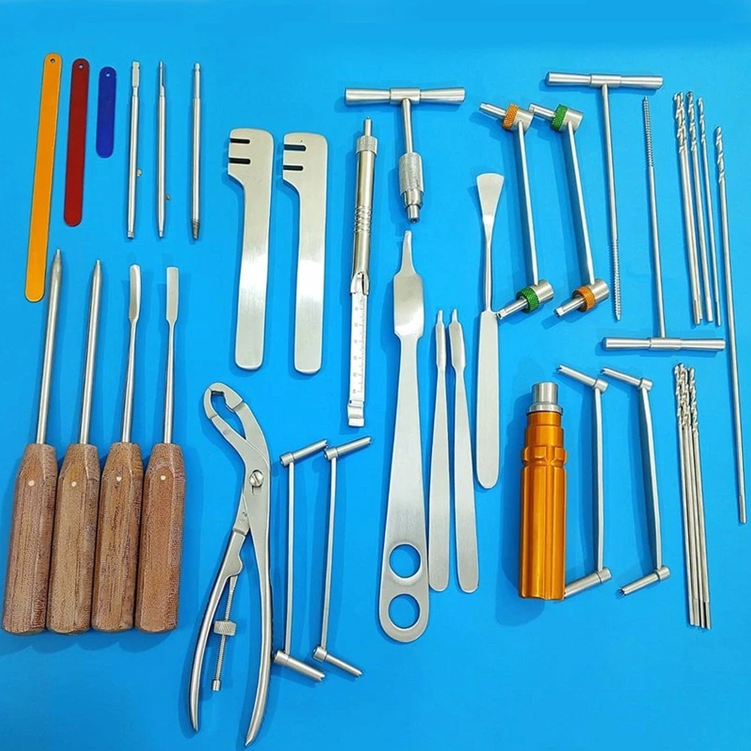 Small Fragment Instruments Set Orthopedic Surgical Instruments 30 Pieces Set A+