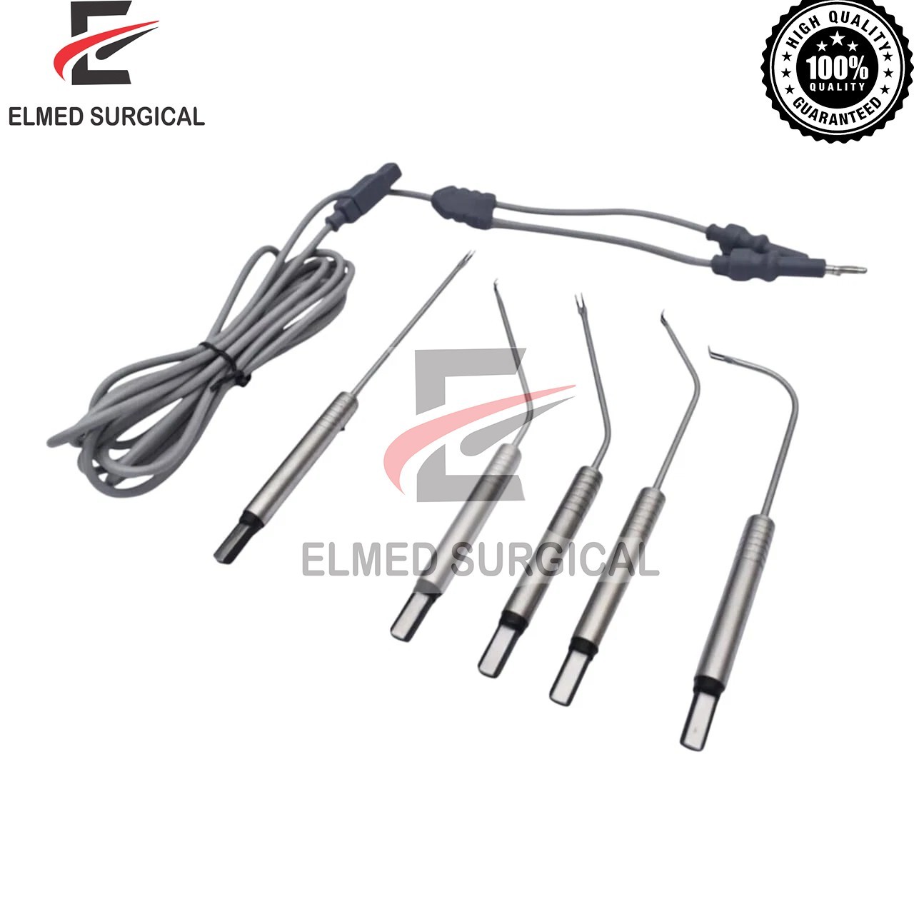 Bipolar Electrodes Set Electro Surgical ENT instruments High Quality