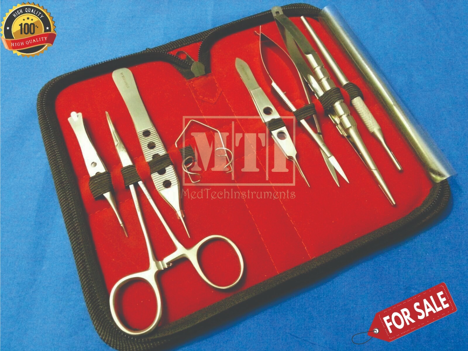 8 PC O.R GRADE BASIC EYE VETERINARY MICRO SURGICAL OPHTHALMIC INSTRUMENTS