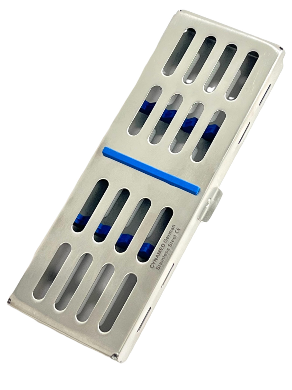 DENTAL SURGICAL AUTOCLAVE STERILIZATION CASSETTE RACK BOX TRAY FOR 5 INSTRUMENTS