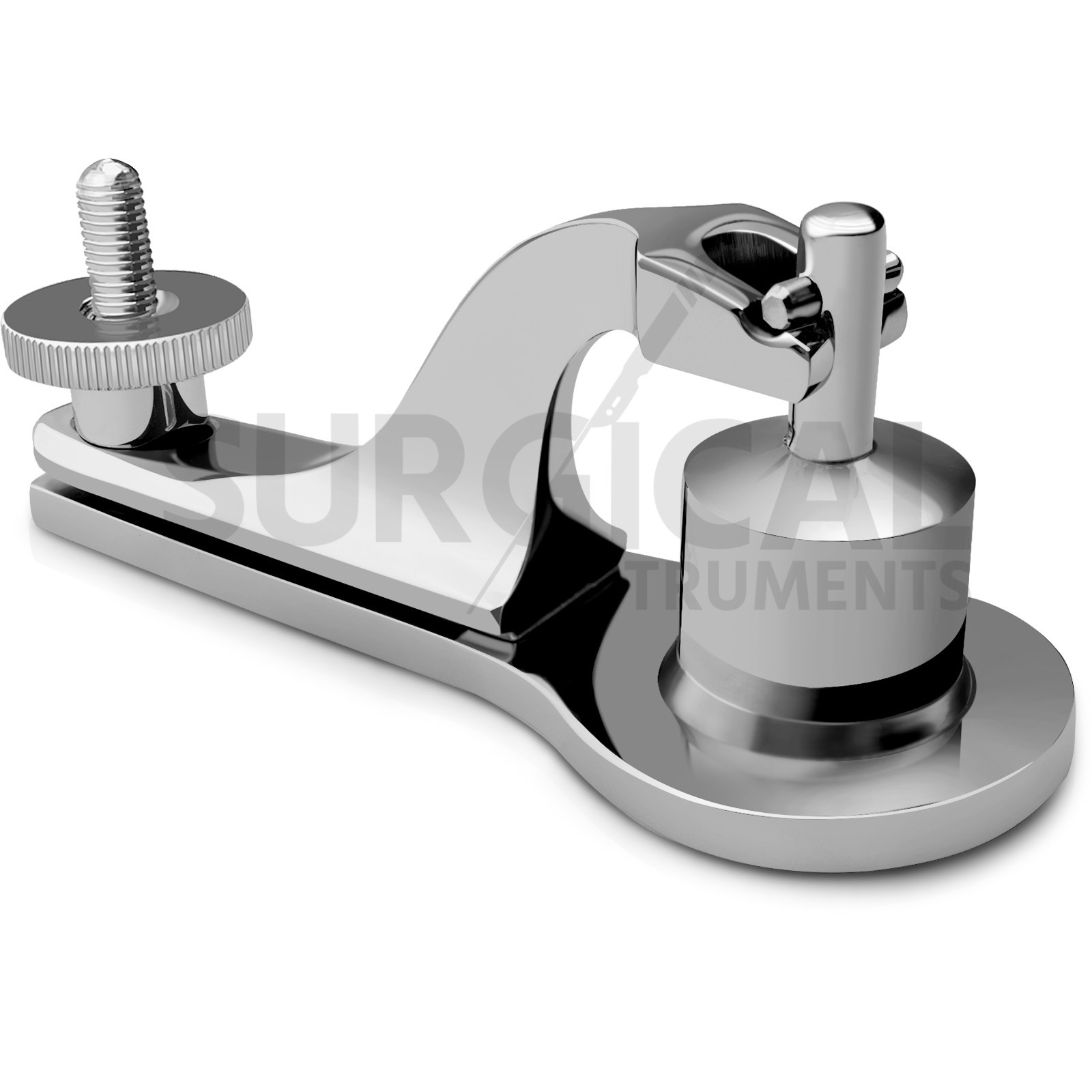 Bell-Type Pediatric Surgical Clamp 2.6 cm Stainless Steel German Grade