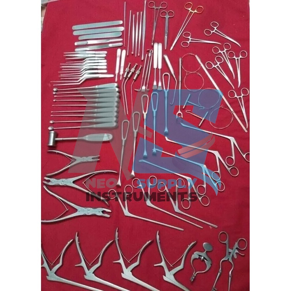 78 pcs Laminectomy Surgical Orthopedic Spinal Instruments best quality