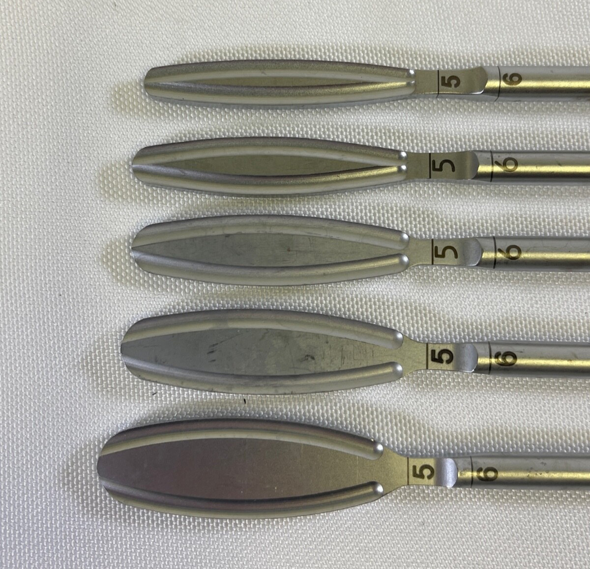 Set of 5 Medtronic OLIF Modular Shavers 8-16mm x 45mm Neurology Spine Orthopedic